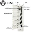 BESS-H2.56 HV Stockage Batterie solaire résidentielle Sauvegarde Module de pile au sol 5kwh, 10kwh, 15kwh, 20kwh, 25kwh